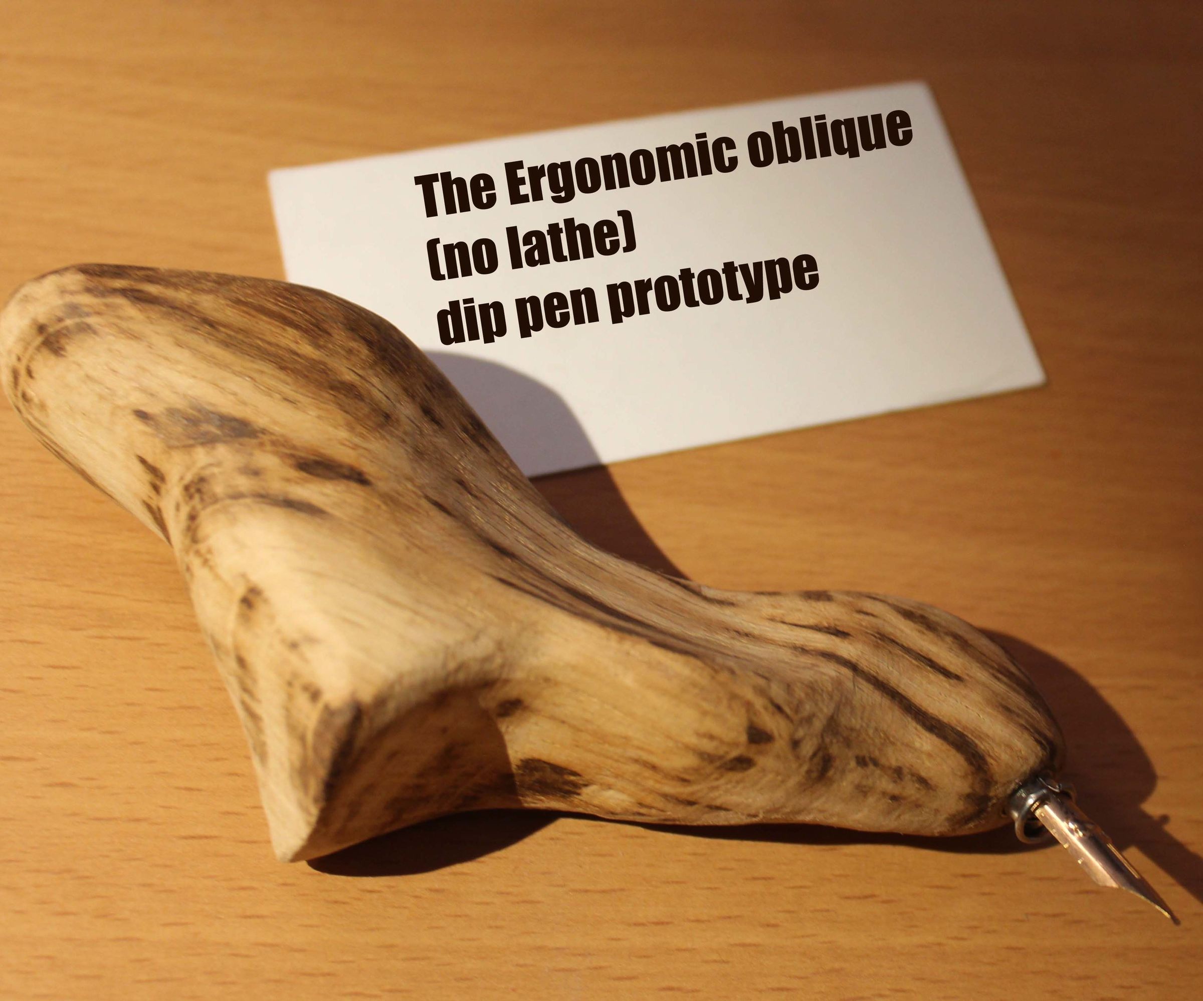 Erganomic Oblique Dip Pen Concept