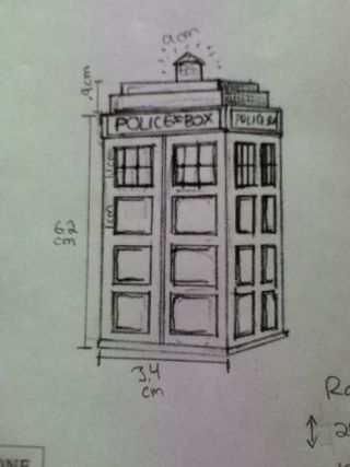 Tardis Drawing First Tardis Drawing Tutorial