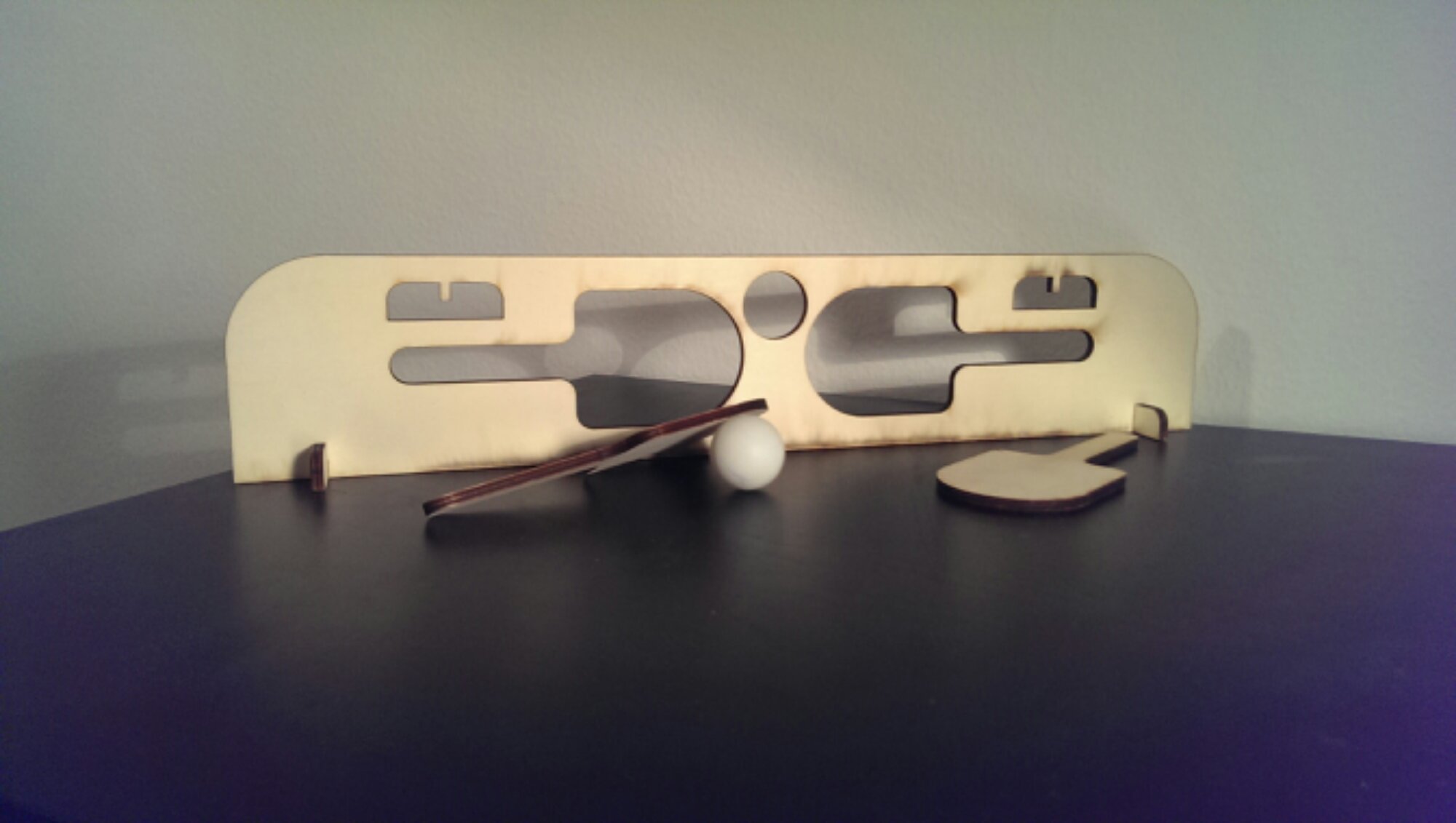 Laser Cut Ping Pong Set