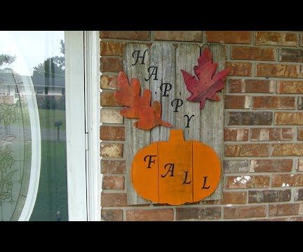 DIY Fall Wall Art