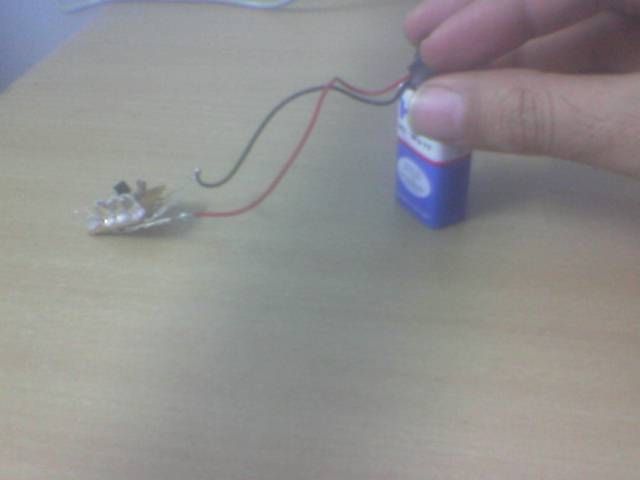 Sensor LED Flashlight (9v, With Light / Dark Detector Video)