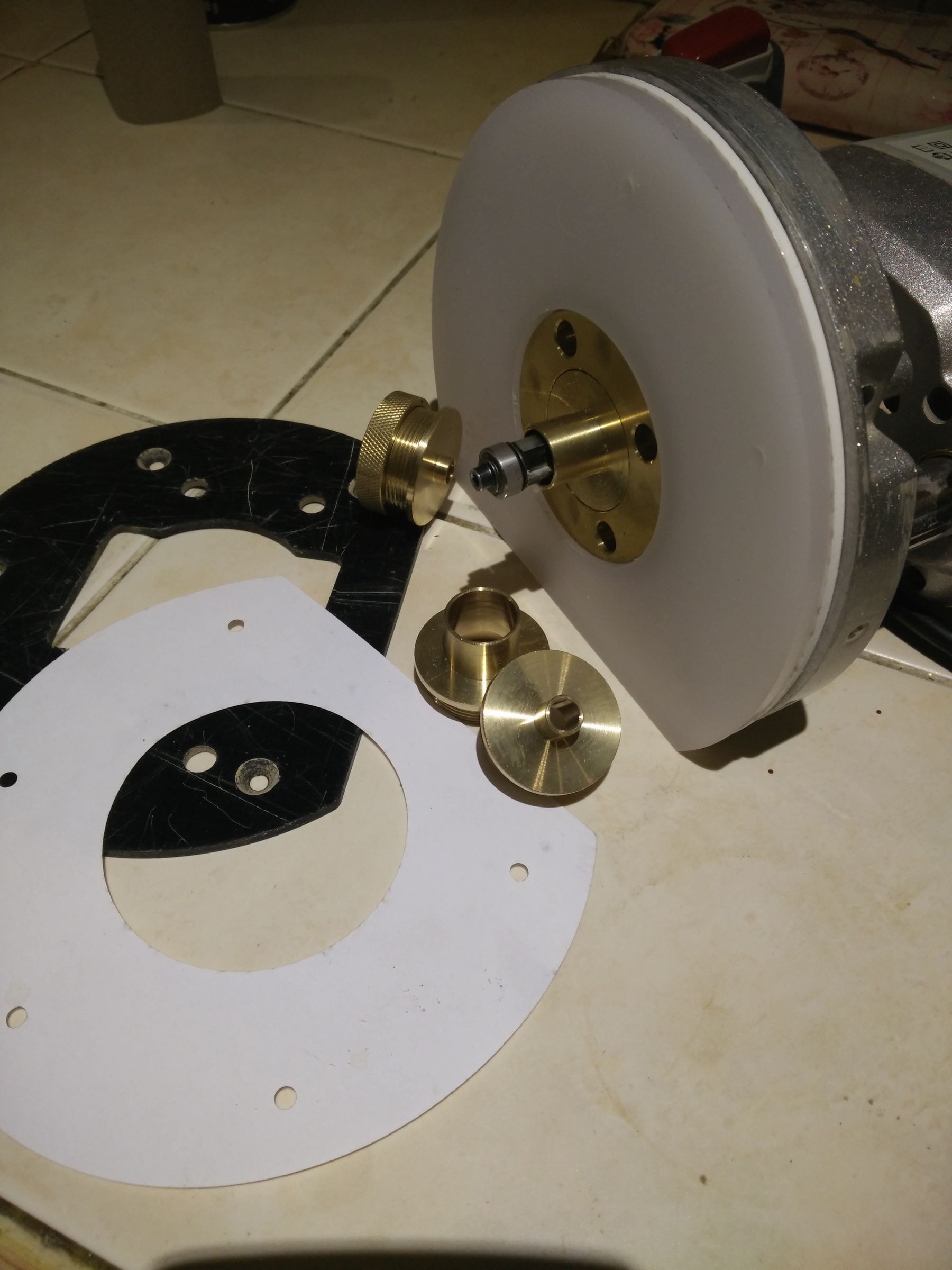 Custom Router Base Plate