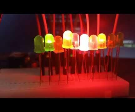 Running LED With Arduino