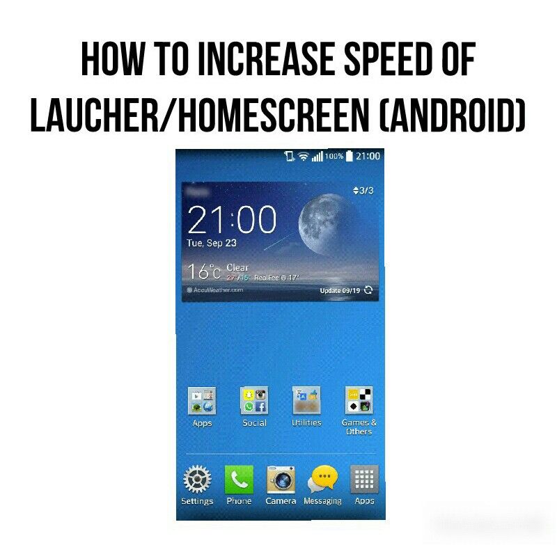 How to Have Your Home-screen Fast & With No Lag (Android)