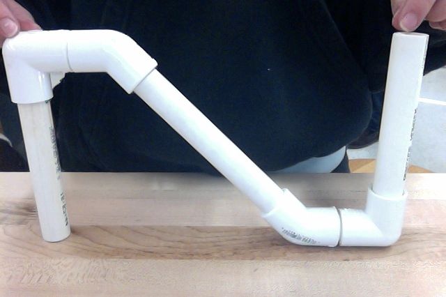 How to Make the Letters N and a Out of PVC Pipe