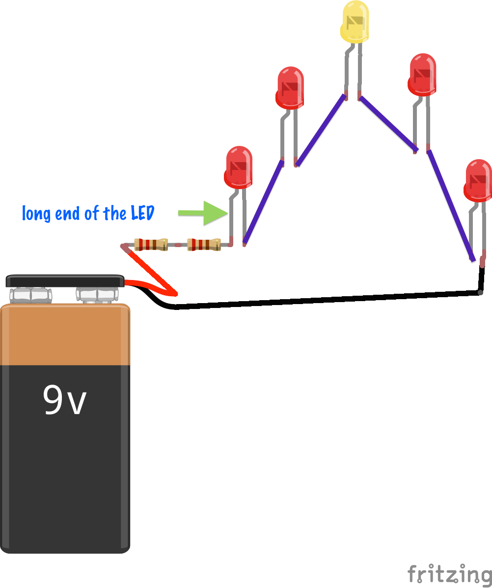 Adding LED’s to the 3D Printed Tree Part