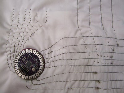 Tilt Sensing Quilt