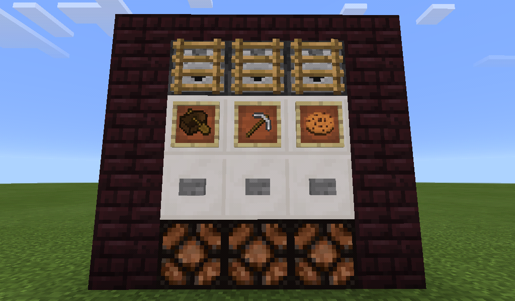 Minecraft Item Dispenser (Hi-Tech)