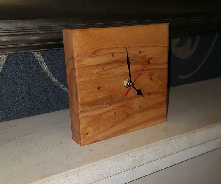 Hardwood Clock Brass Inserts.