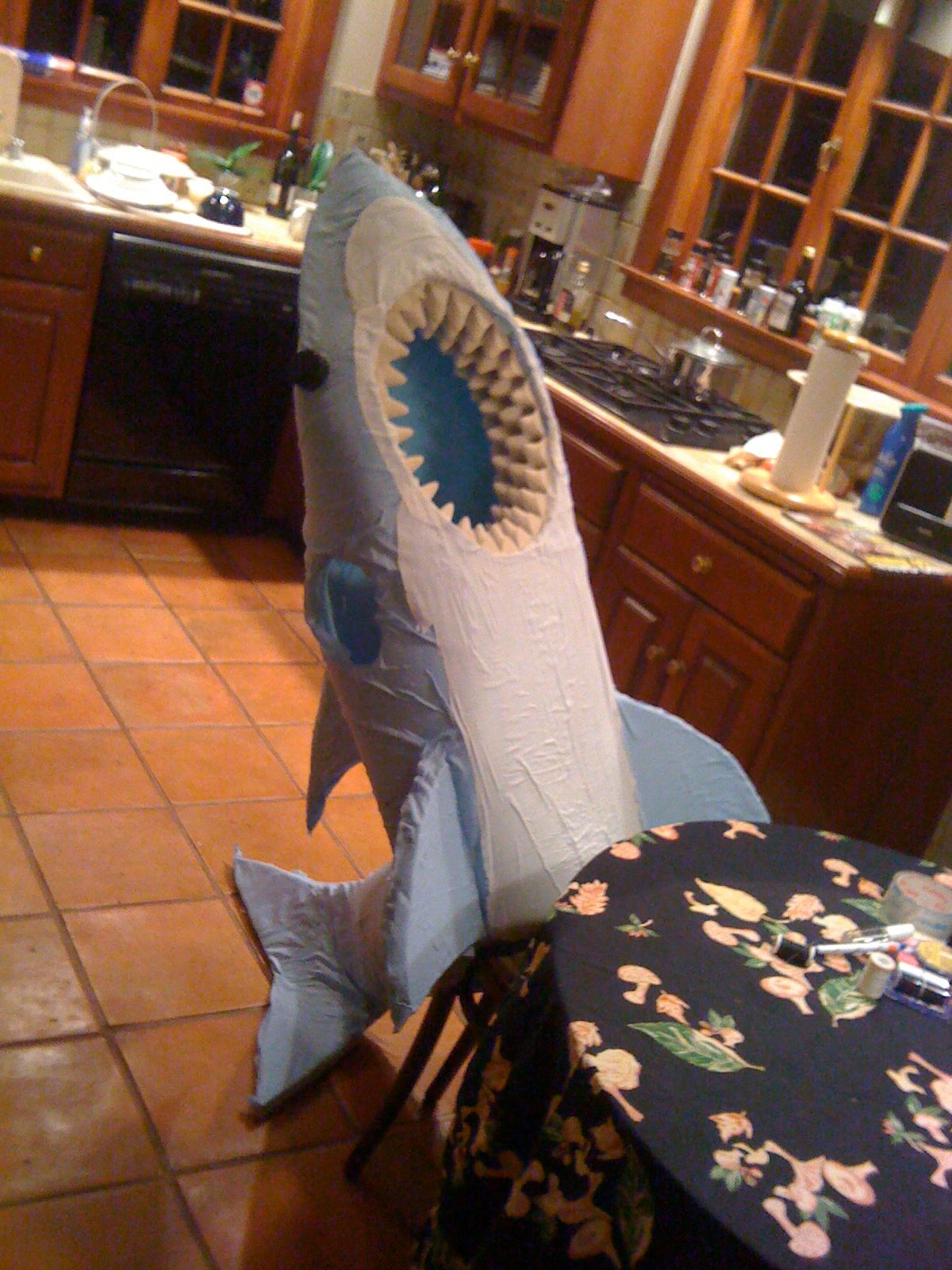 How to Make a Shark Costume