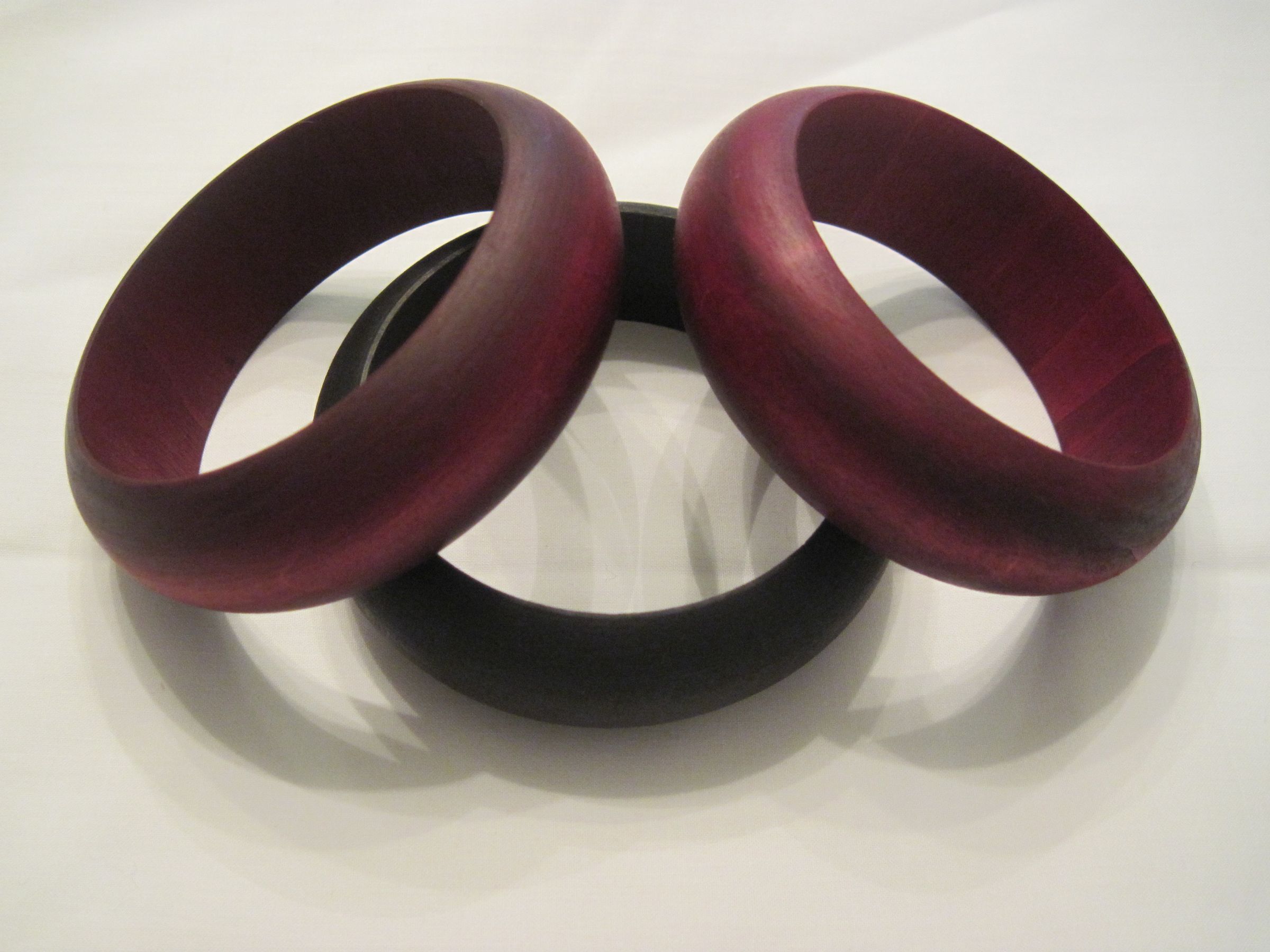 How to Dye a Unfinished Wooden Bangle and Ring with RIT Dye