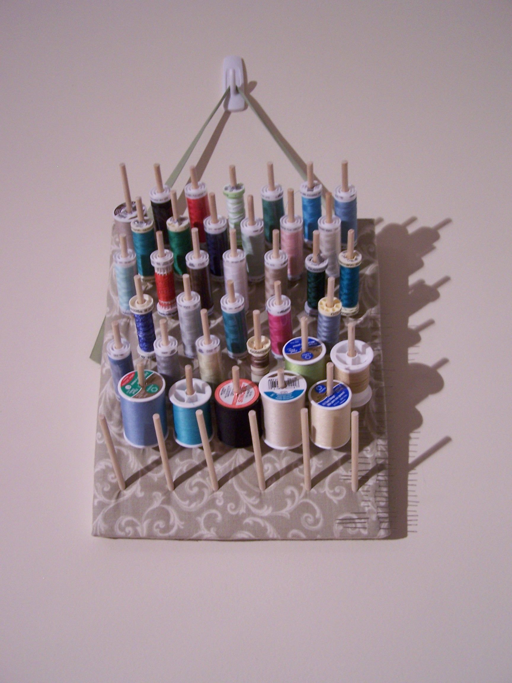 How to Make a Simple and Stylish Thread Rack : 6 Steps (with Pictures ...