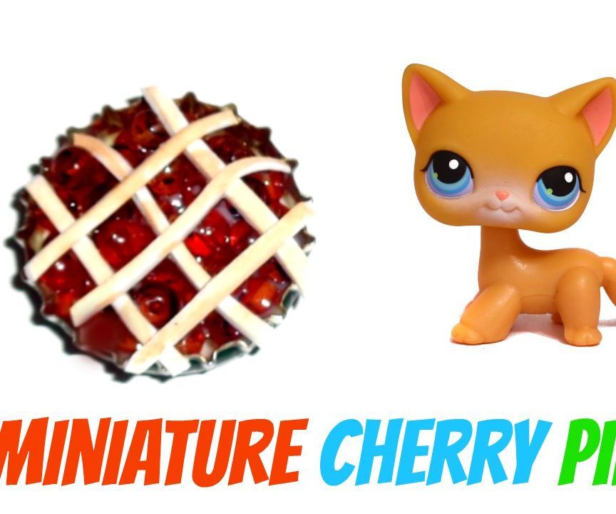 Miniature Cherry Pie - Doll and Lps Crafts