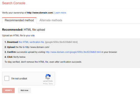 Tips for Getting Started With Search Console.
