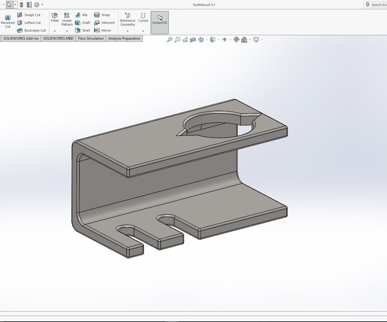 Toothpaste and Toothbrush Stand