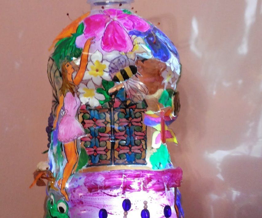 Plastic Bottle Multipurpose Hanging Decoration