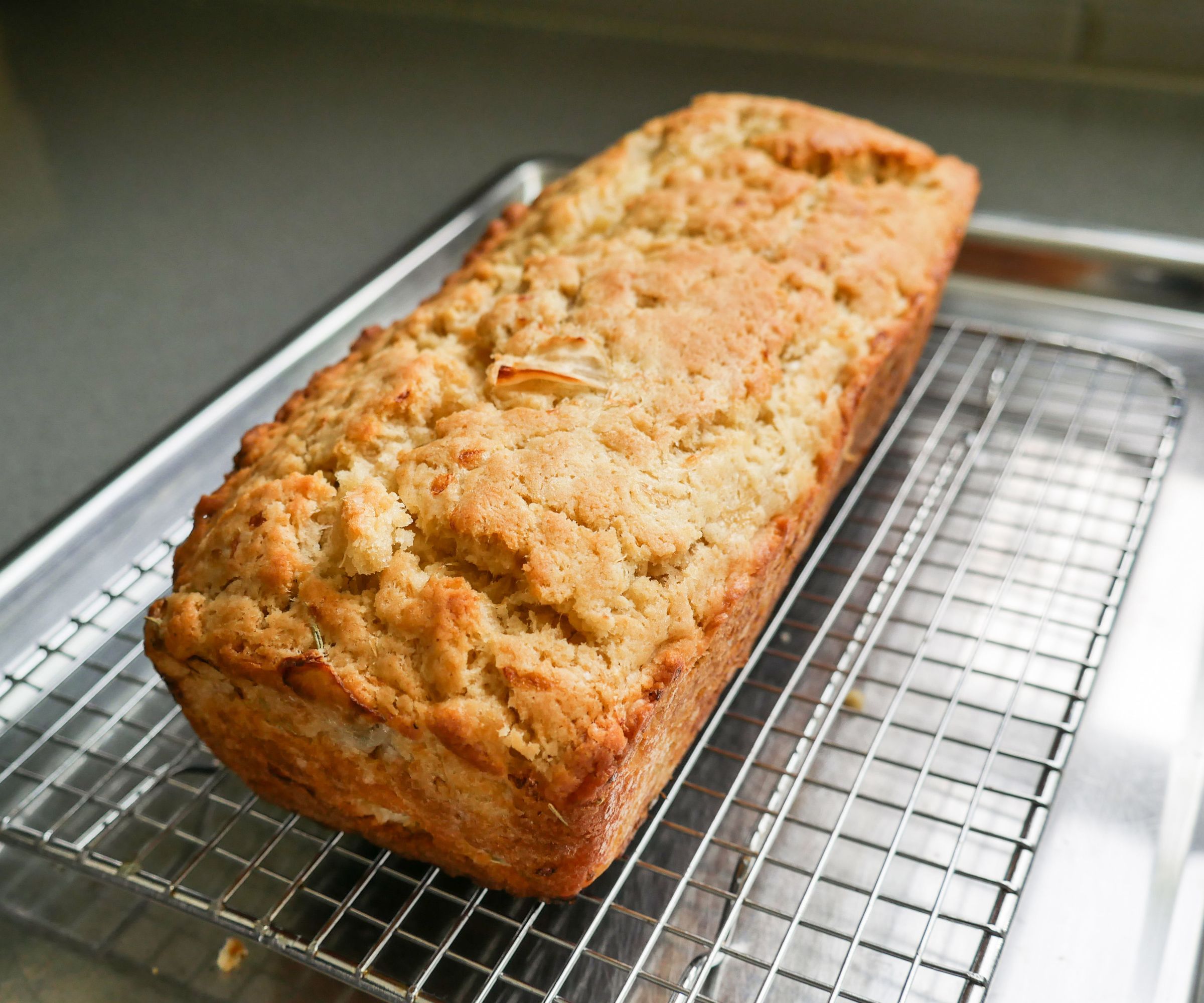 Lemon Pulp Rosemary Bread