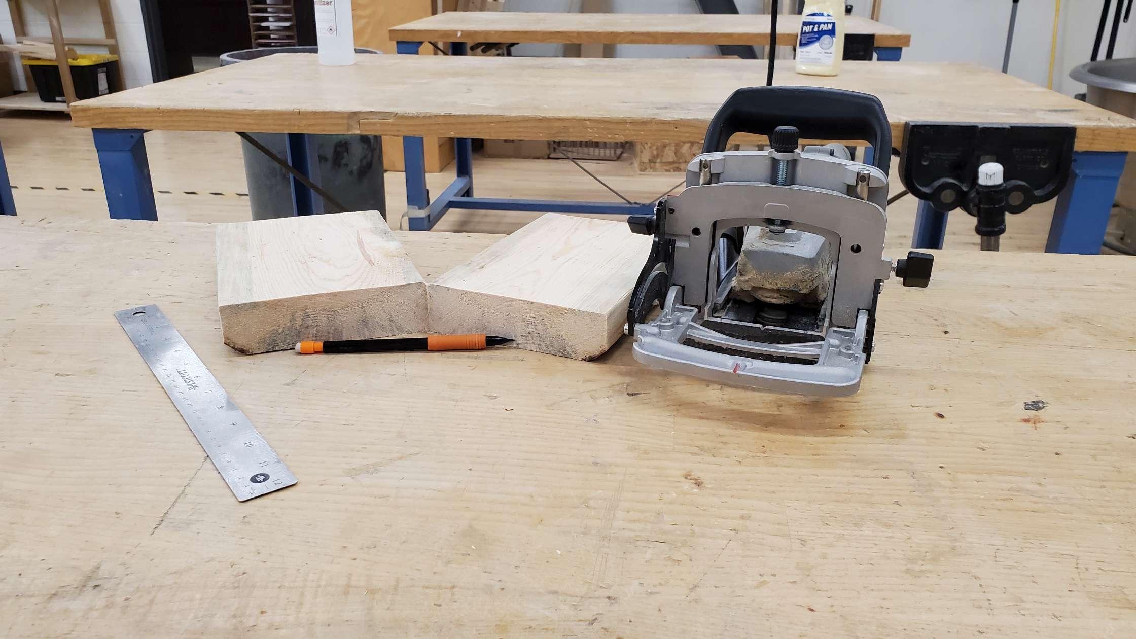 How to Biscuit Joint Wood 5 Steps Instructables