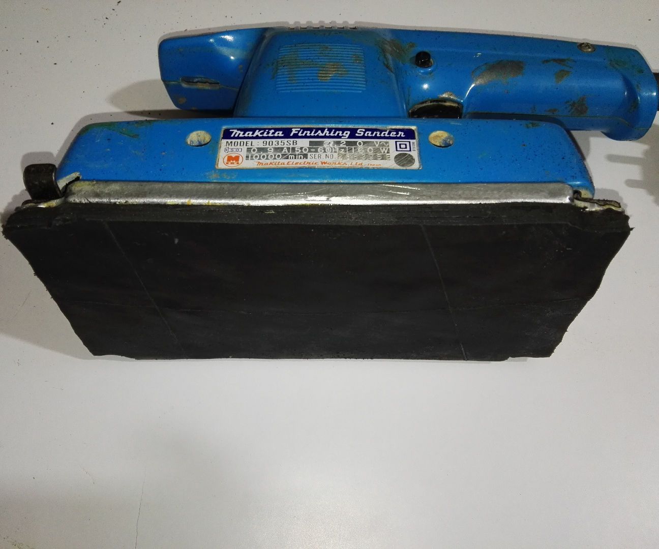 DIY Finishing Sander Rubber Pad