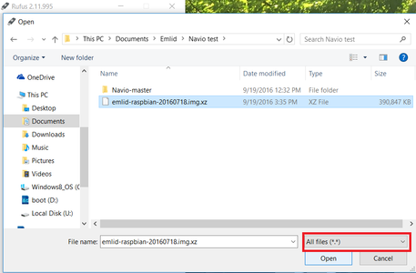 Preparing Raspberry Pi With Navio+/Navio2 and Powering It