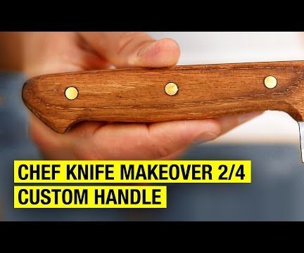 How to Make a Custom Chef Knife Handle !