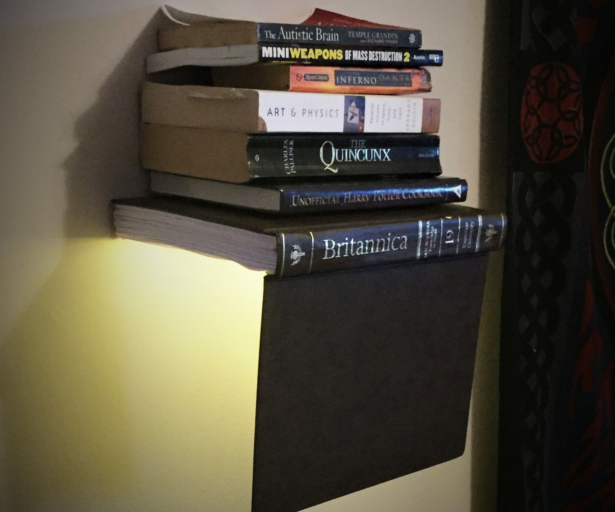 Levitating Bookshelf With Light (Magic Bookshelf)