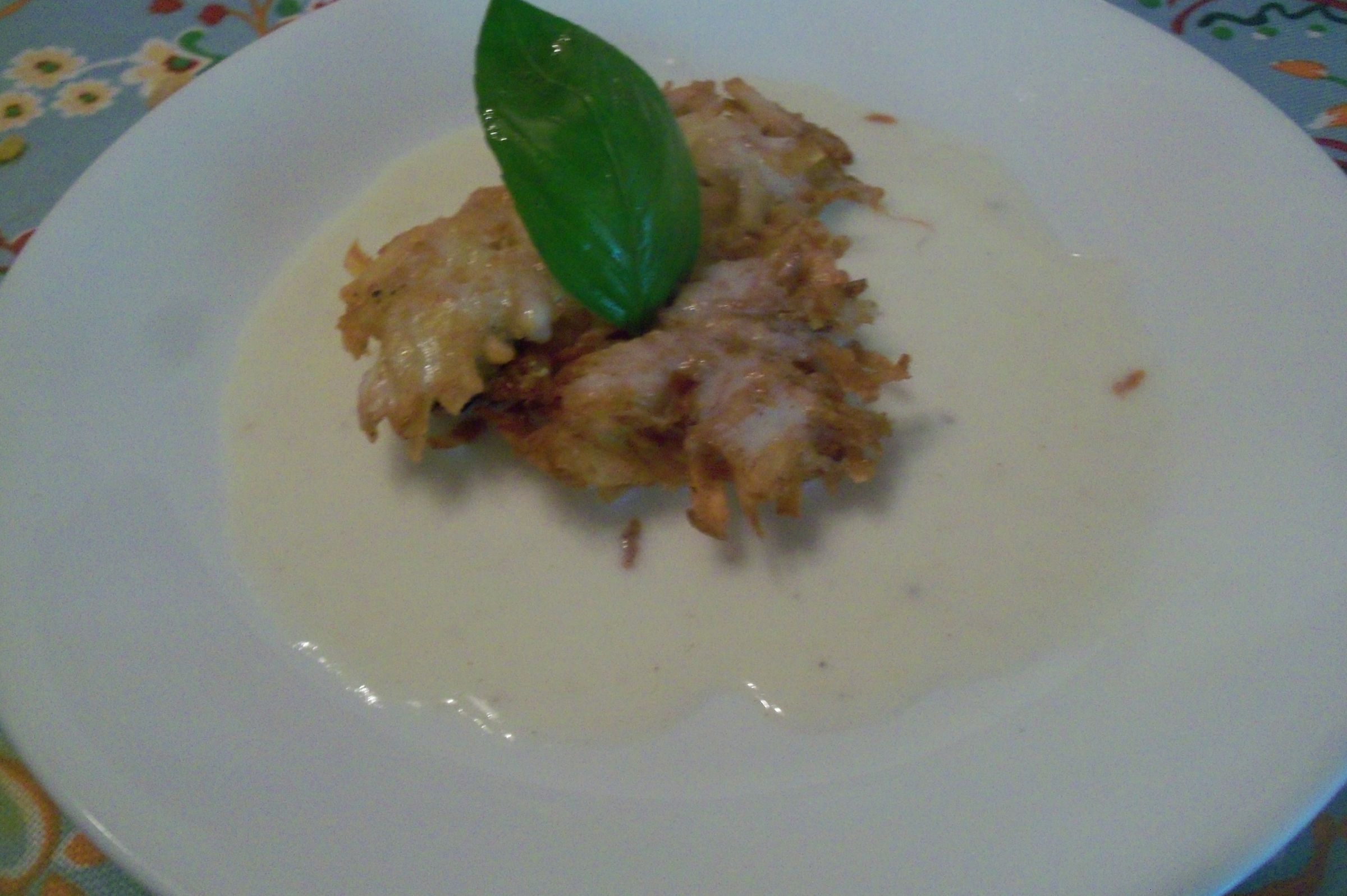 Bechamel Sauce and Potatoes
