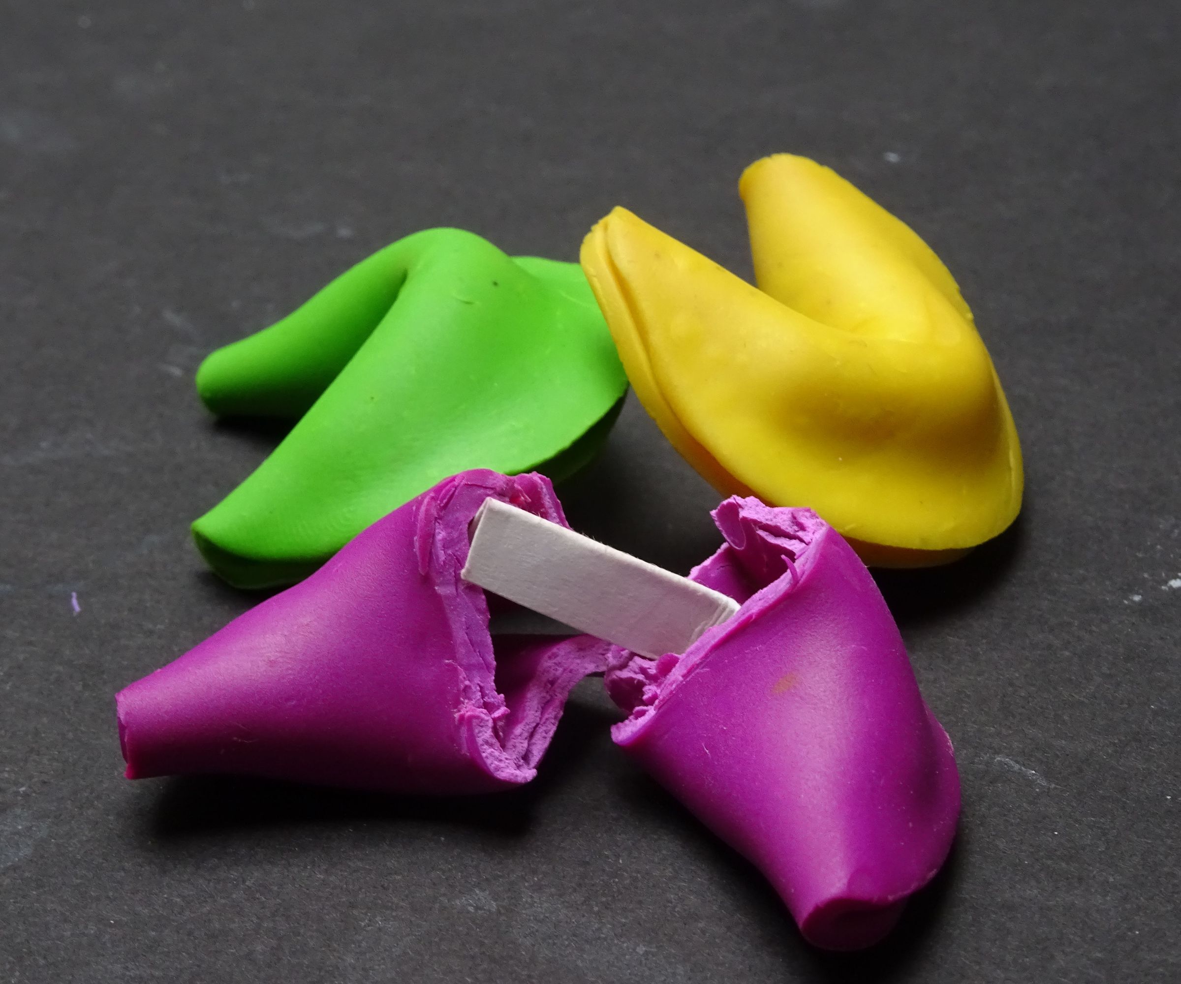 Fimo Fortune Cookie