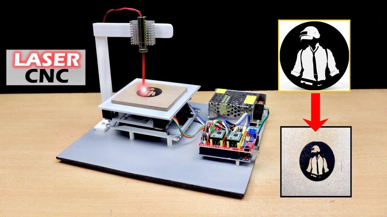 How to Make a DIY CNC Laser Engraver at Home : 6 Steps (with