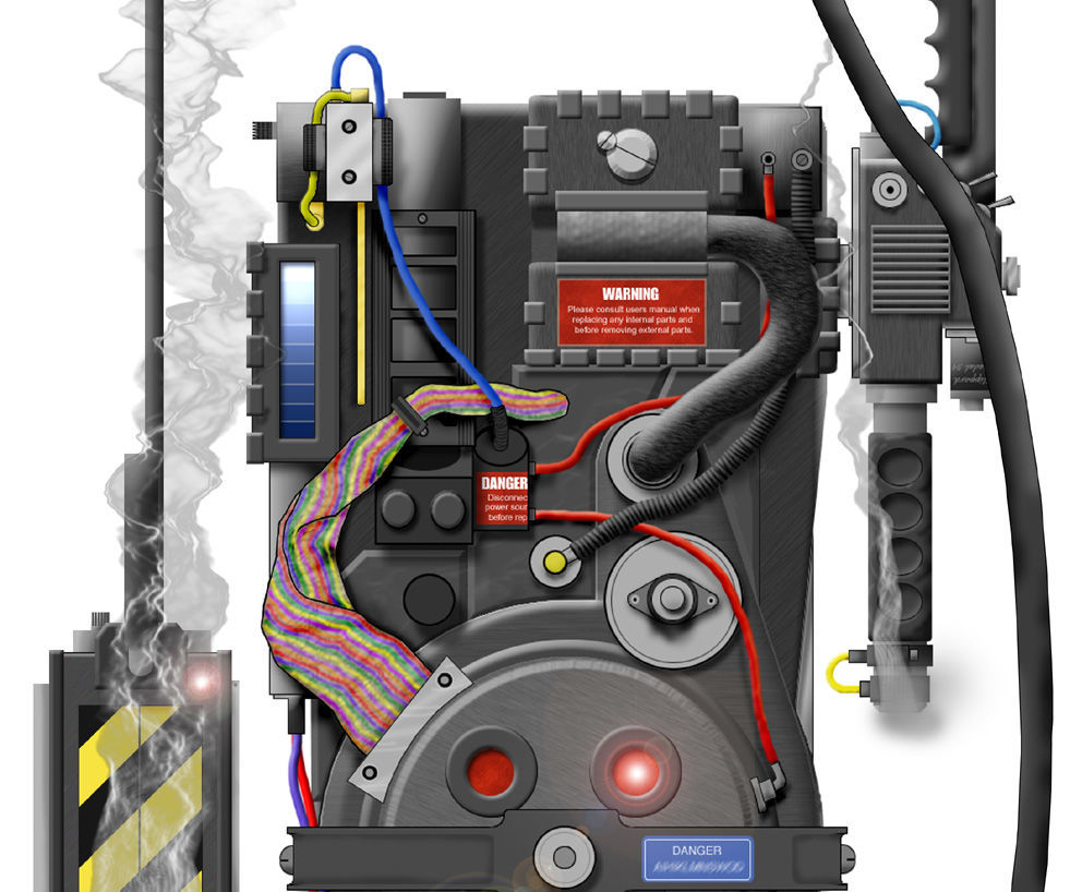 Ghosbuster Protopack Whith Ligth