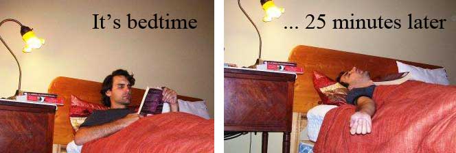 The Wind-up Headboard Reading Light