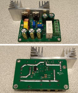 Figure 5  Assembled PCB Board (top and Bottom View)
