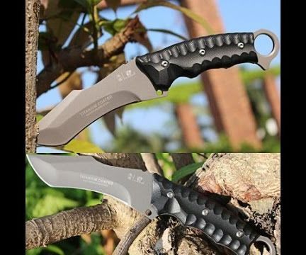 Using the HX Outdoors D-121 Survival Knife
