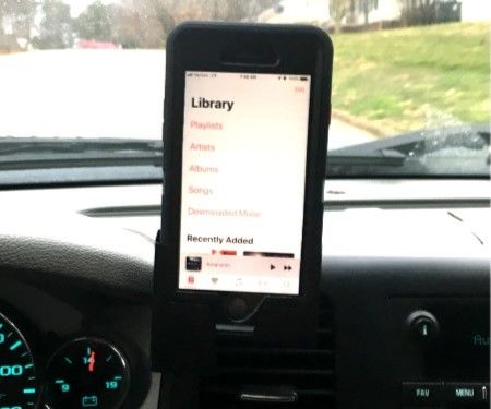 Direct Input Cell Phone Cradle