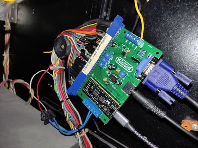 Whirlwind - PC to JAMMA Arcade Cabinet Interface