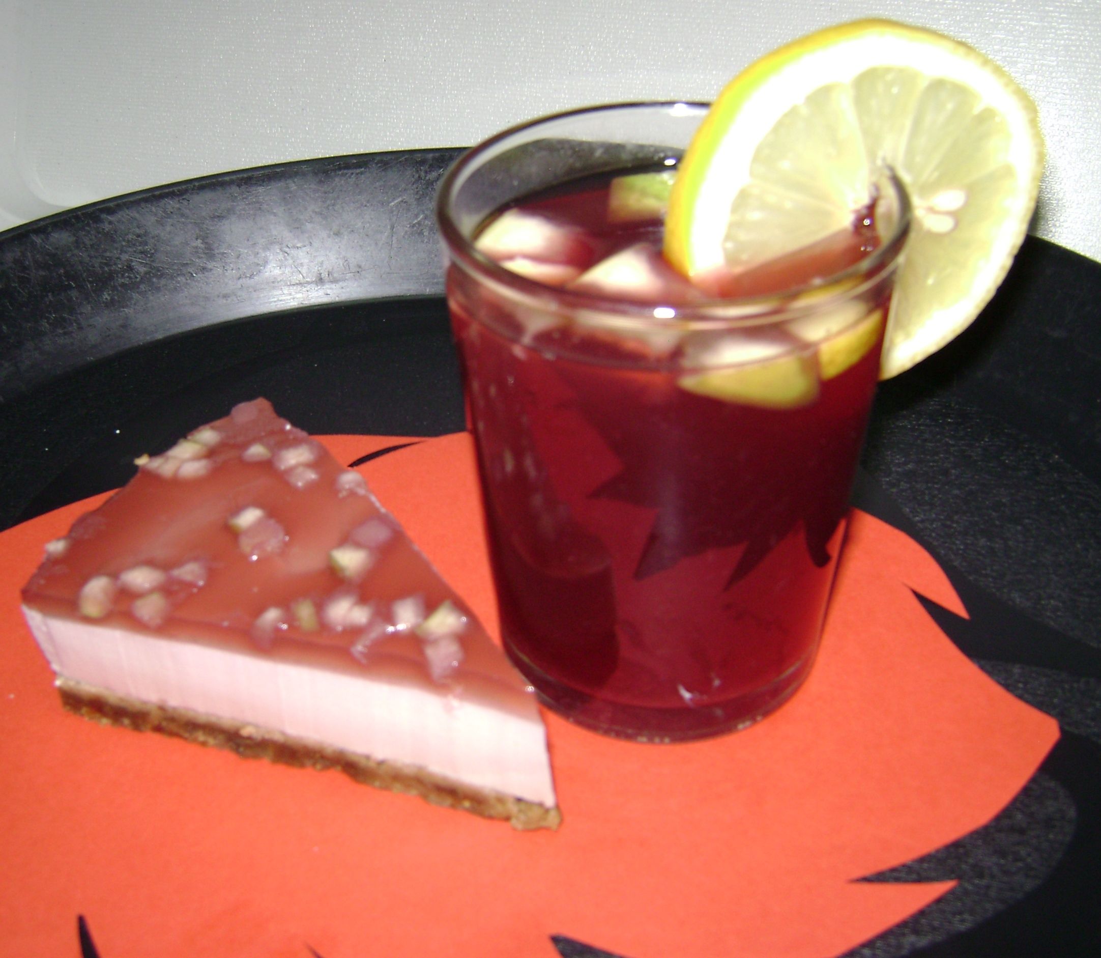 Sangria Cheesecake