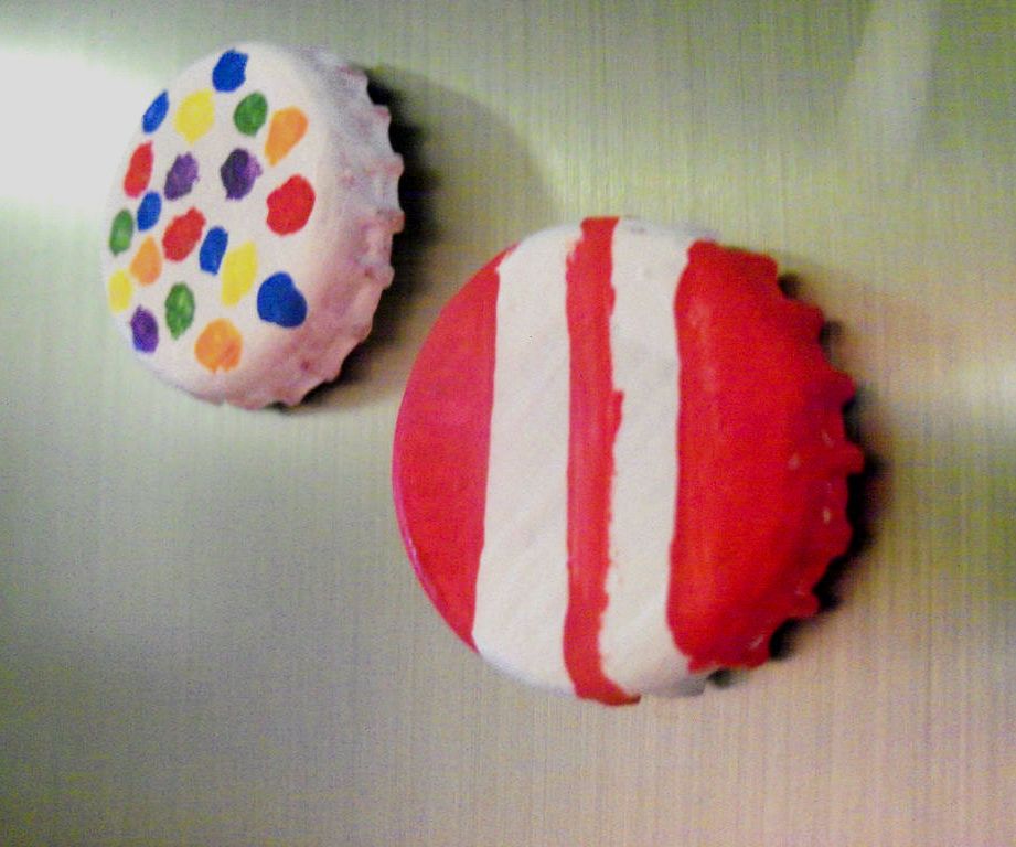 Bottle Cap Magnet Set