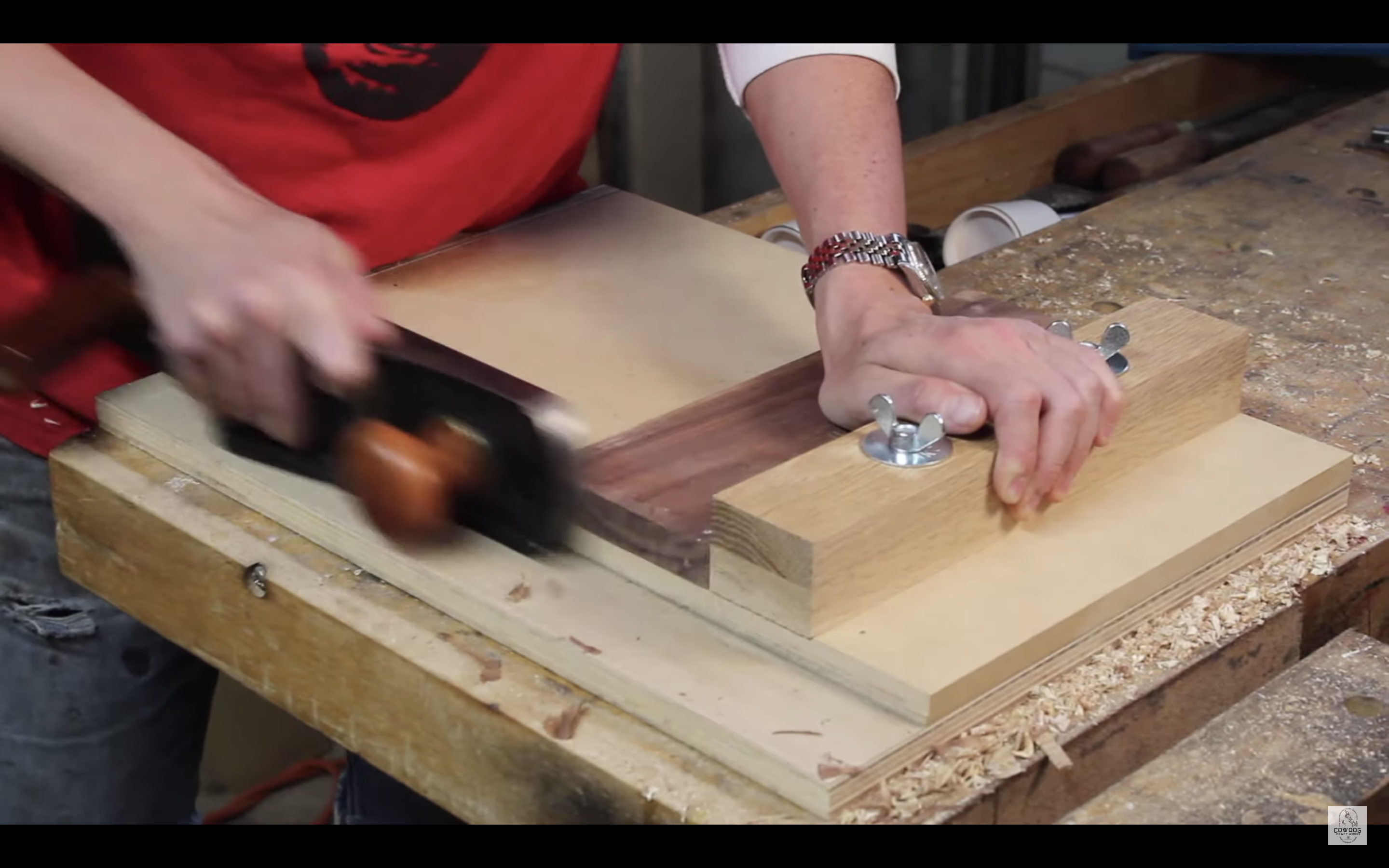 Scrap Wood Shooting Board Hand Tool Woodworking for Beginners 4