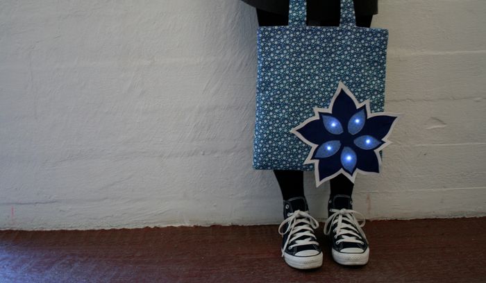 Flower Shopping Bag 001