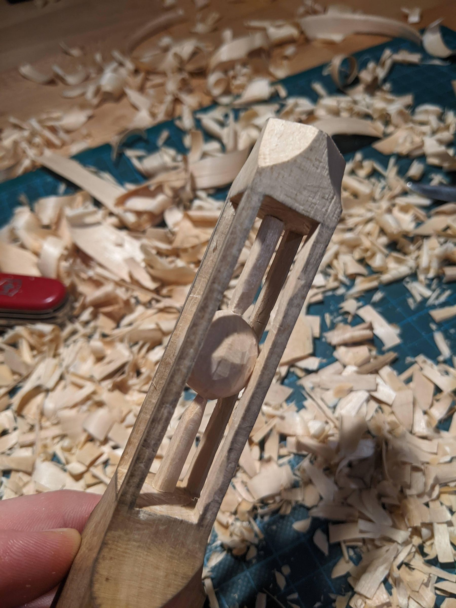 How to Carve a Ball in a Cage Out of Wood 9 Steps (with Pictures