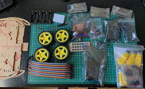 Build a Robot Car With an 80s Style Home Computer As Controller.