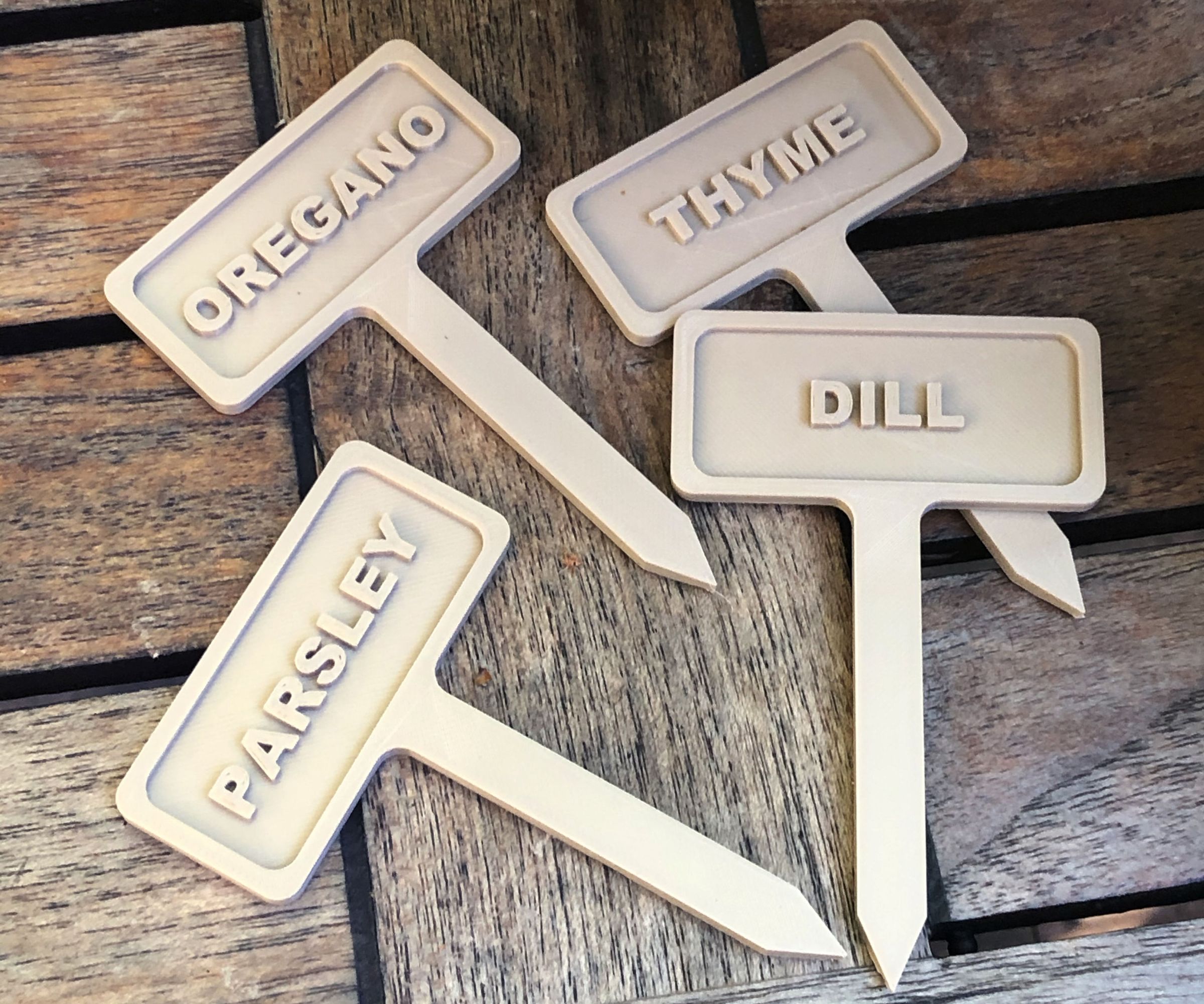Herb Garden Markers