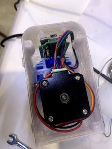 Install Stepper Motor Into Case
