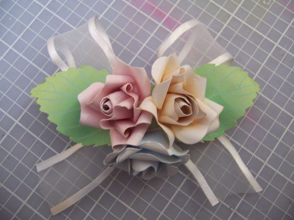 How to Make a Paper Corsage
