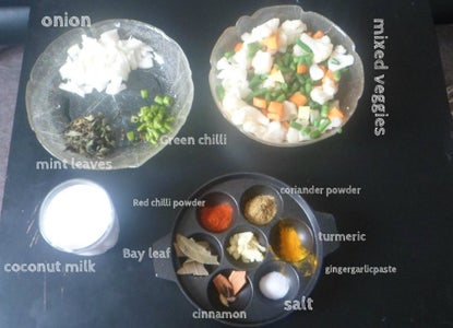 Biryani With Coconut Milk