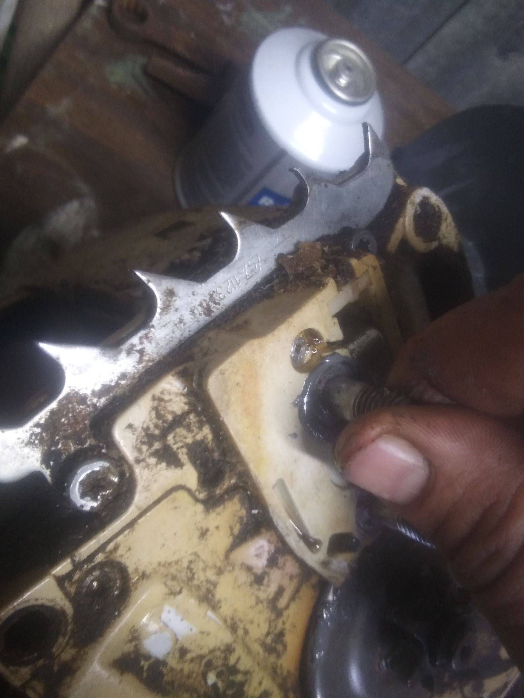 How to Fix Stripped Bar Stud Holes on a Stihl MS250 Chainsaw 4 Steps