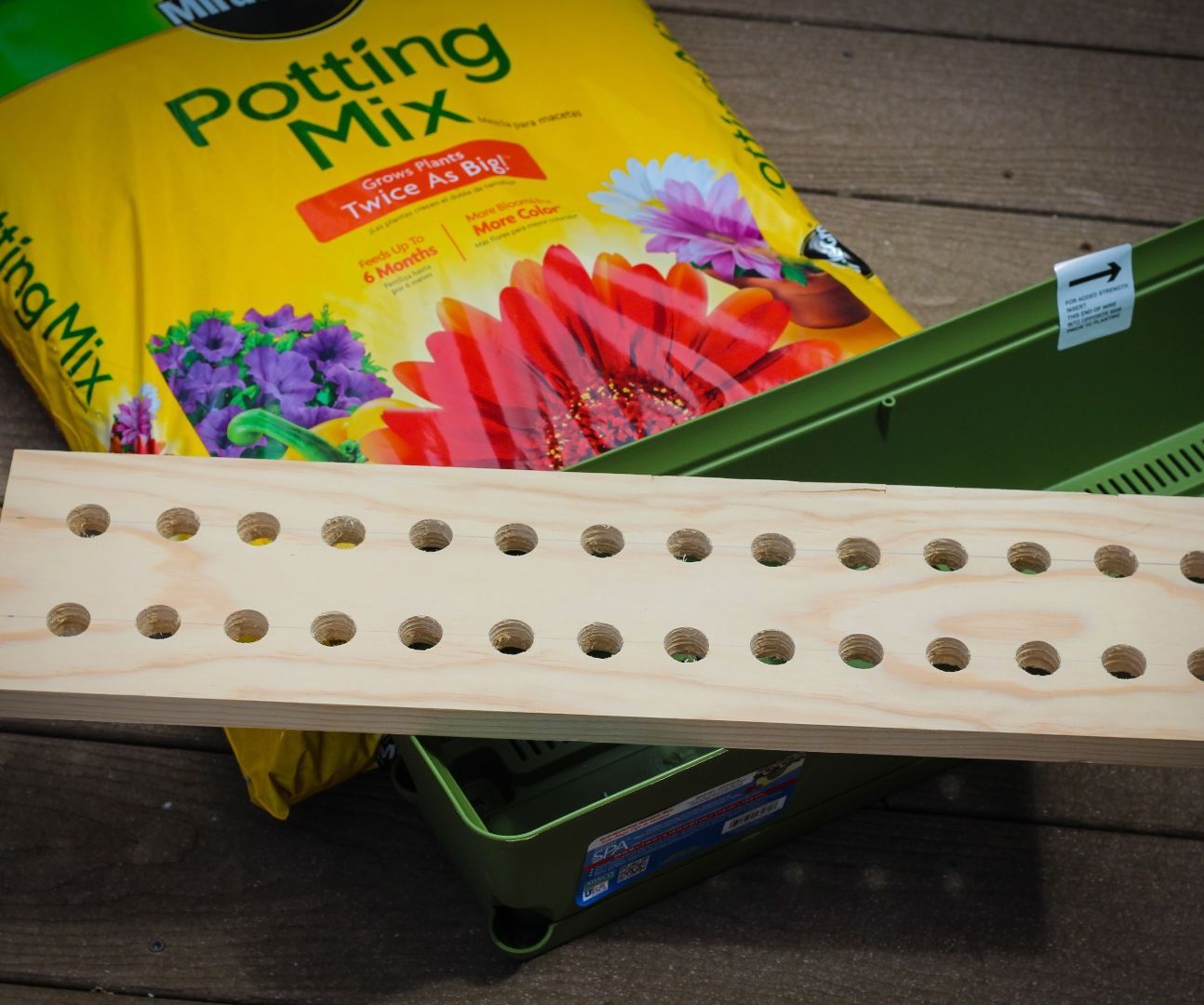 Window Box Template Gardening 