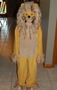 Lion Halloween Costume.