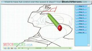 How to Draw Kinji Tohyama (area the Scarlet Ammo)