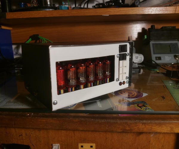 Retro Nixie Tube Clock